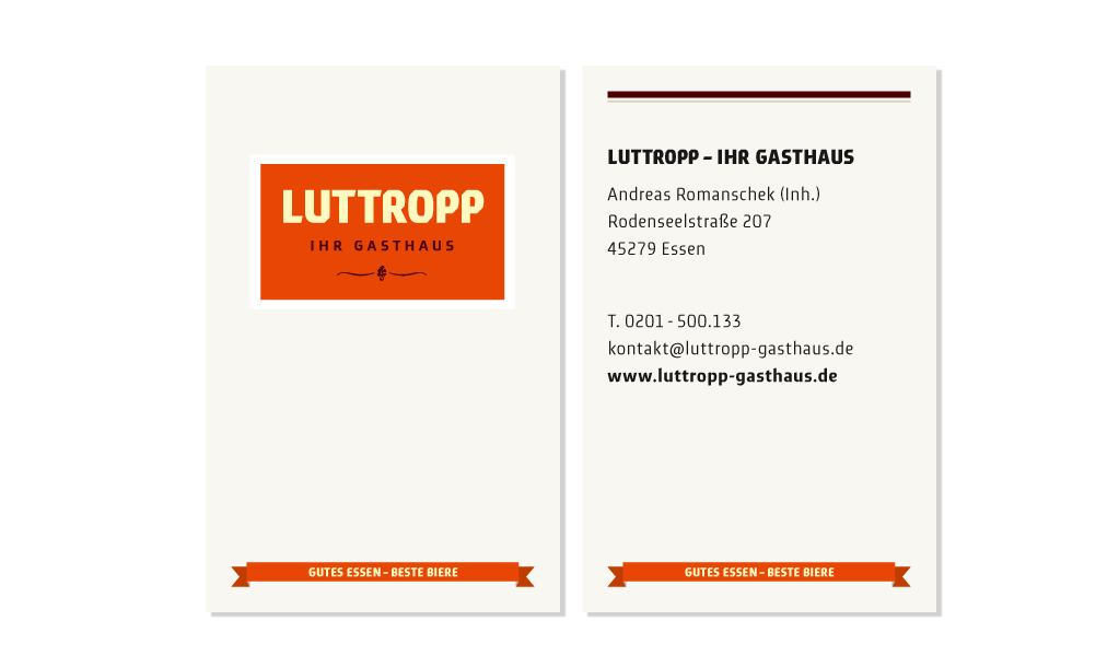 Luttropp – Ihr Gasthaus / Raum für Feierlichkeiten